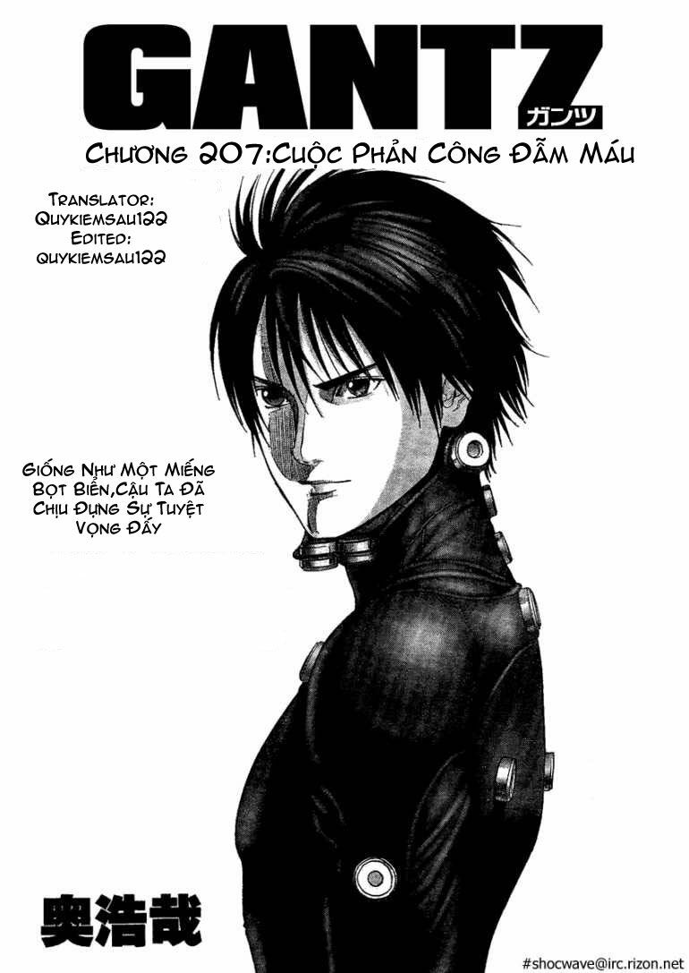 Gantz: Chapter 207: Cuộc phản công đẫm máu