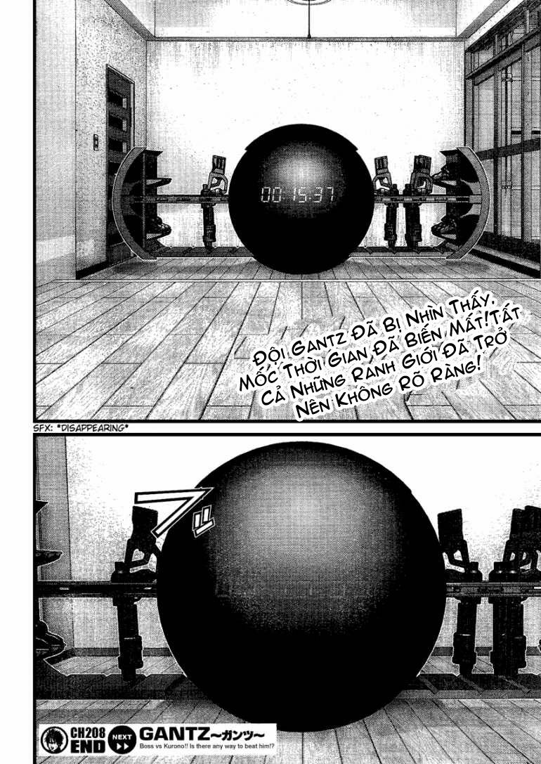 Gantz: Chapter 208: Chúa tể của Sấm