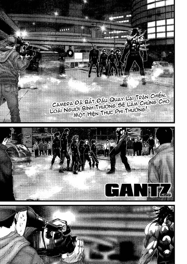 Gantz: Chapter 209: Lời tuyên bố hủy diệt loài ...