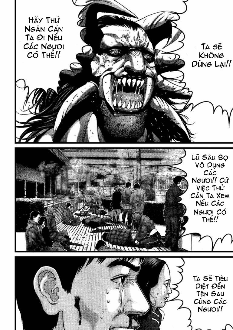 Gantz: Chapter 209: Lời tuyên bố hủy diệt loài ...