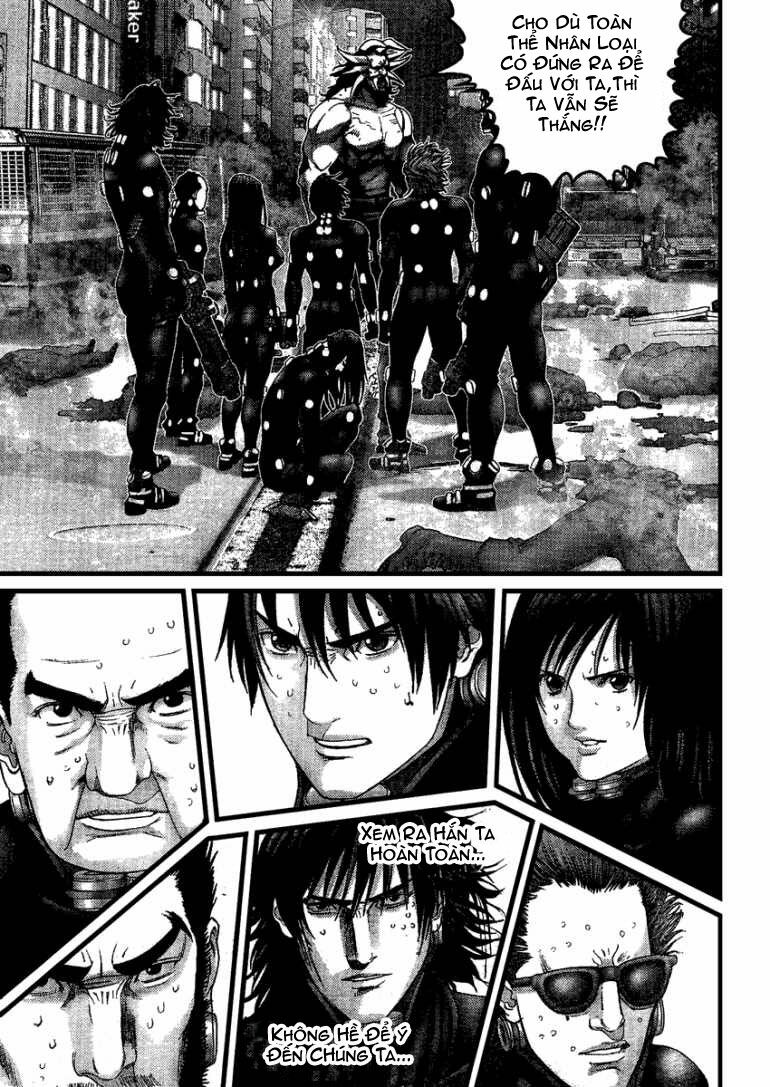 Gantz: Chapter 209: Lời tuyên bố hủy diệt loài ...