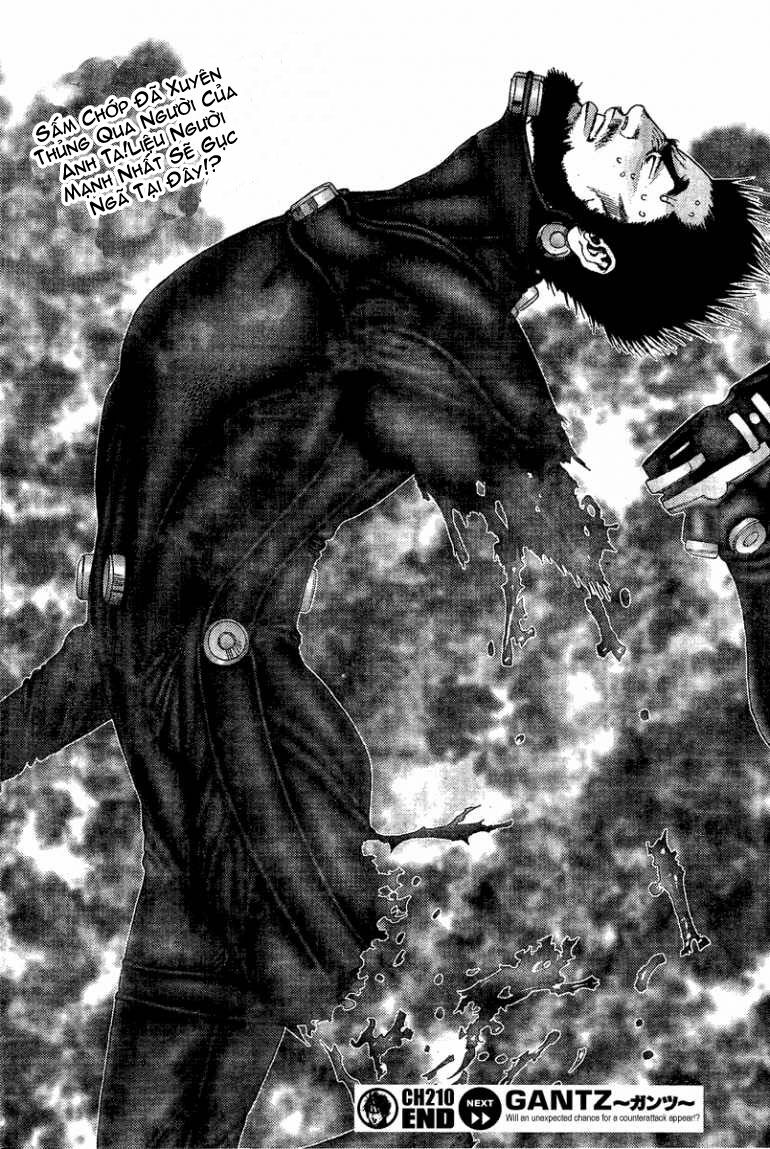Gantz: Chapter 210: Cuộc tấn công vô vọng