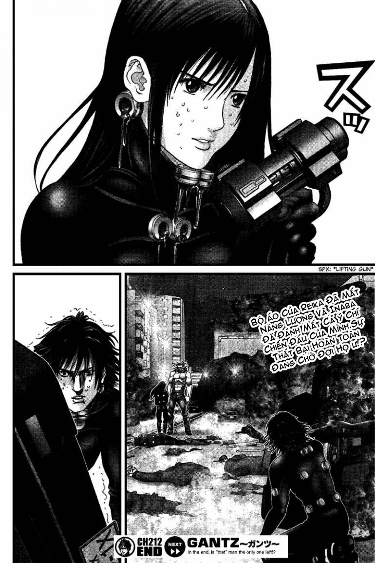 Gantz: Chapter 212: Vô ích thôi
