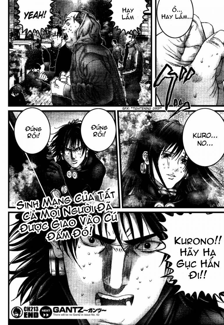 Gantz: Chapter 213: Không trảm