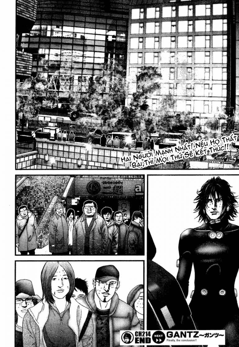 Gantz: Chapter 214: Xử lý đồng thời