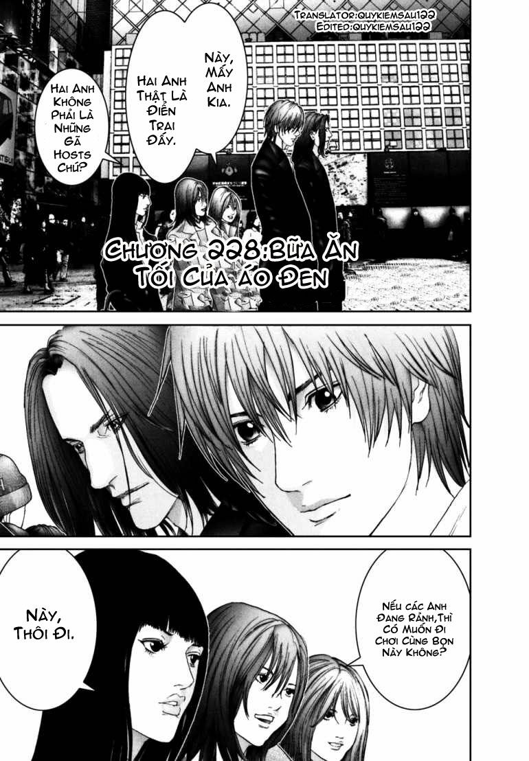 Gantz: Chapter 228: Bữa ăn tối của áo đen