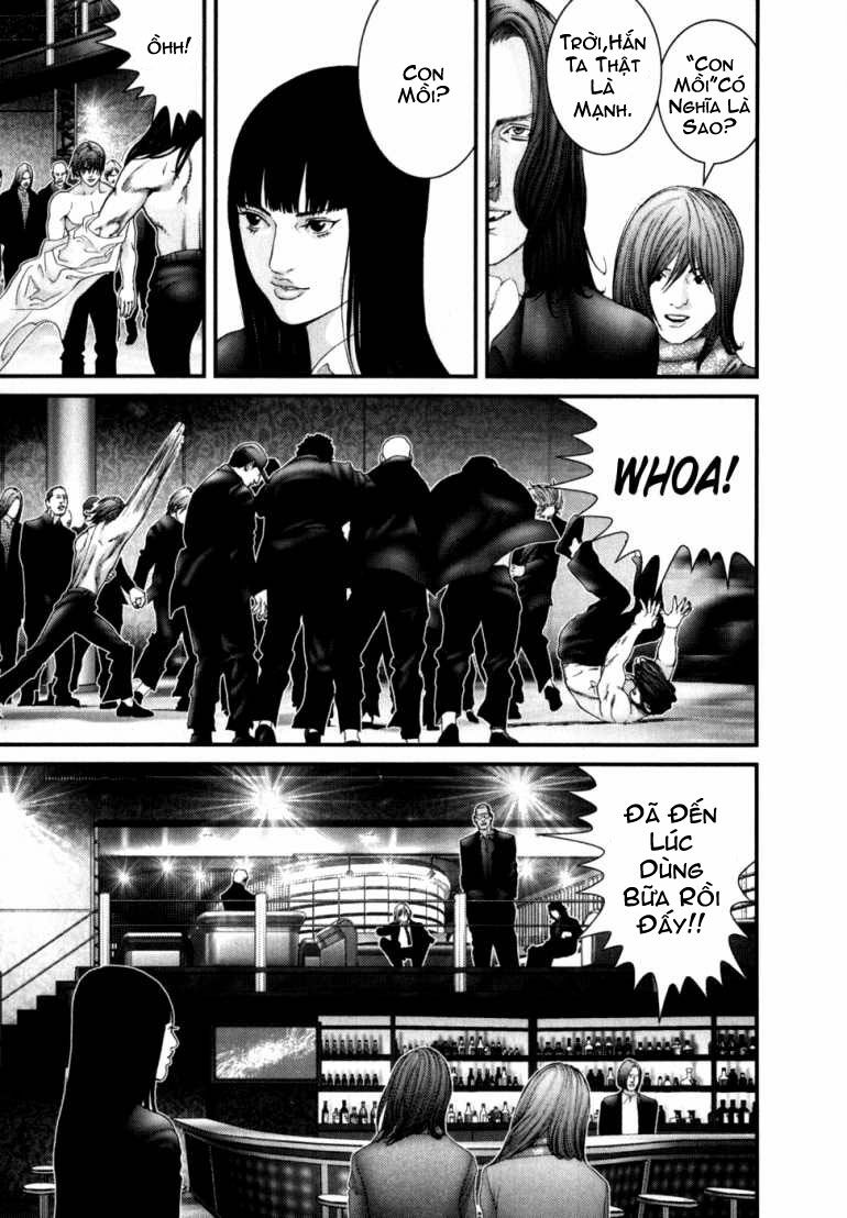 Gantz: Chapter 228: Bữa ăn tối của áo đen