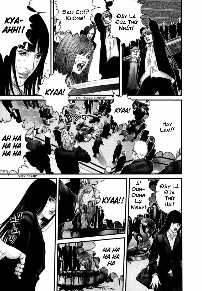 Gantz: Chapter 228: Bữa ăn tối của áo đen