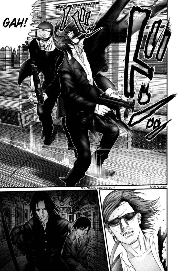 Gantz: Chapter 230: Rìu bổ
