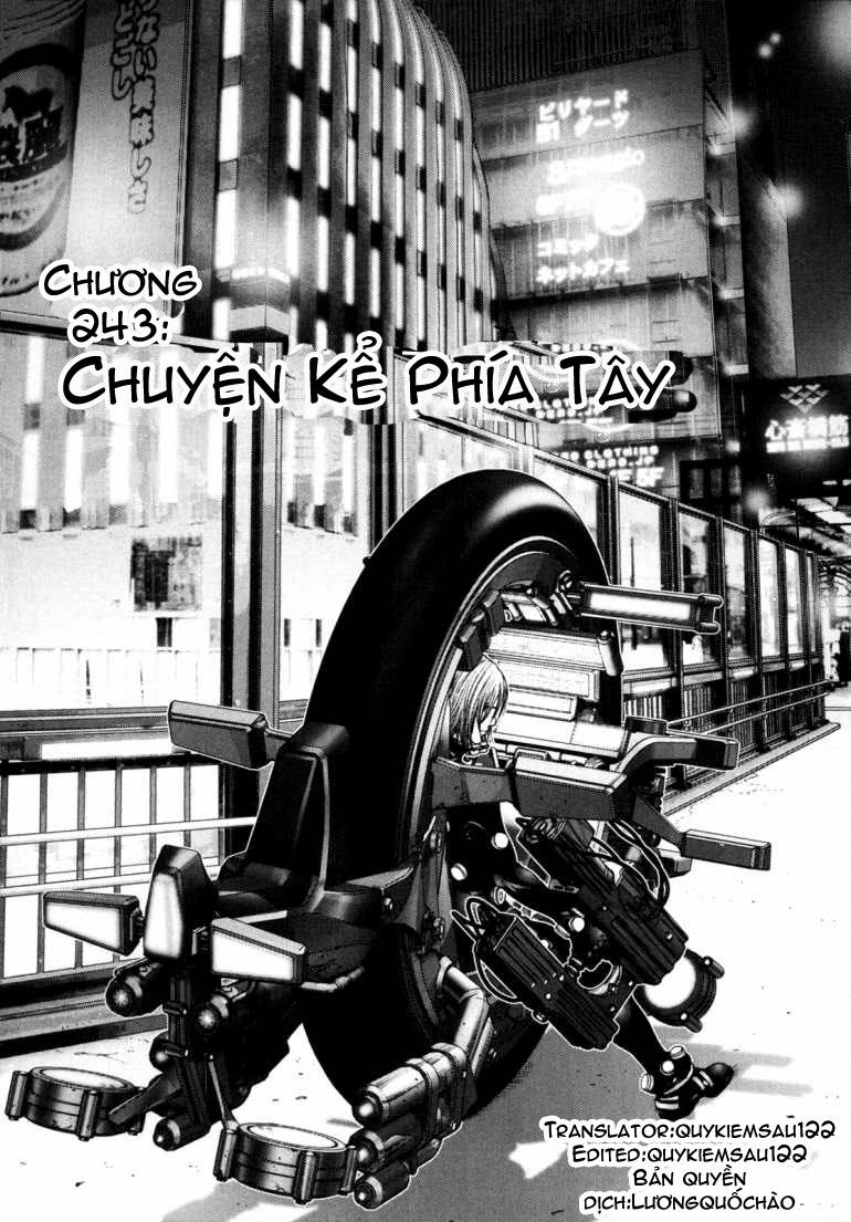 Gantz: Chapter 243: Chuyện kể phía tây