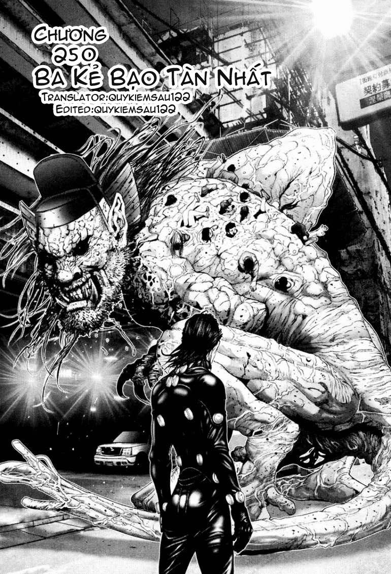 Gantz: Chapter 250: The Three Total Sadists