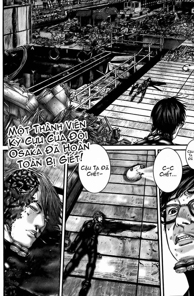 Gantz: Chapter 258: Cái đầu lăn lộp độp