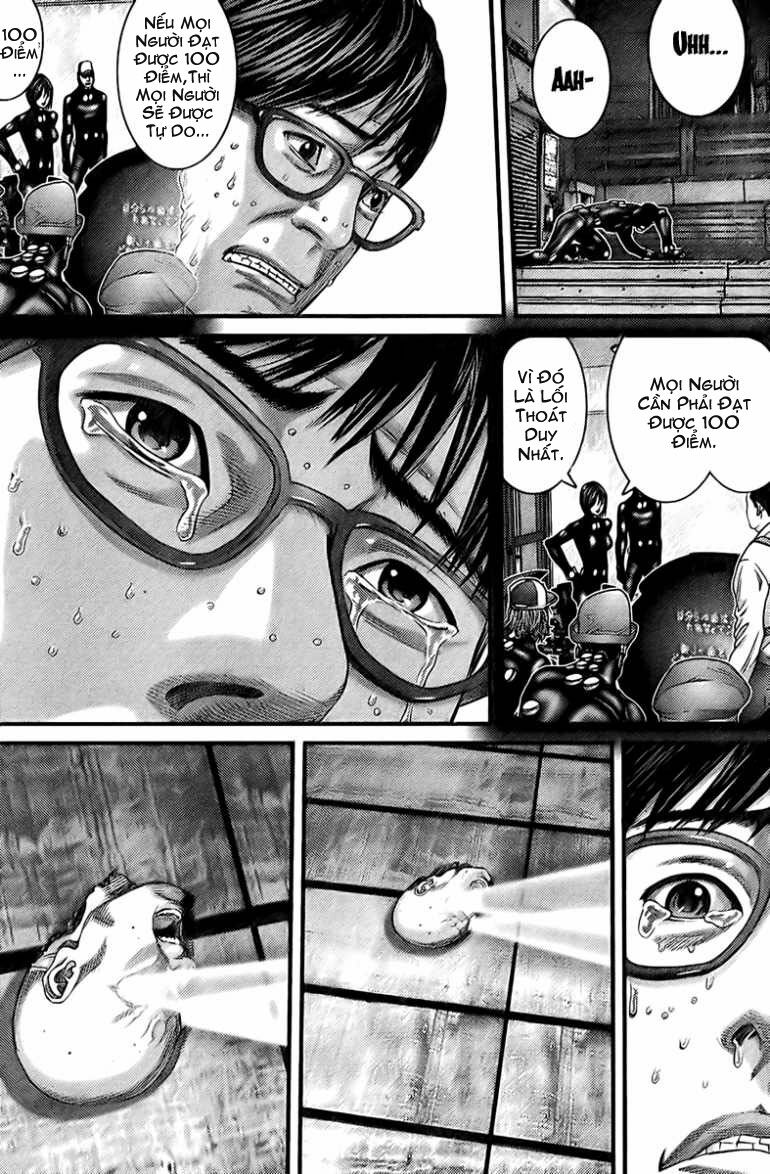 Gantz: Chapter 258: Cái đầu lăn lộp độp