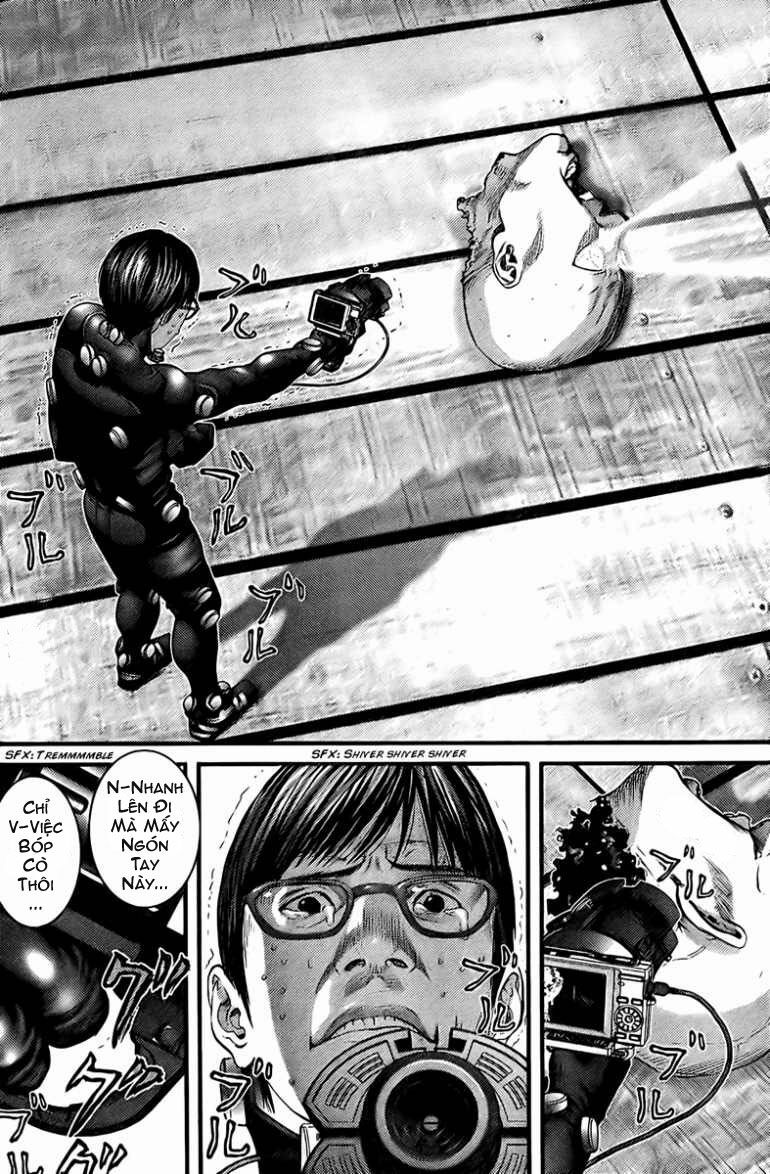 Gantz: Chapter 258: Cái đầu lăn lộp độp
