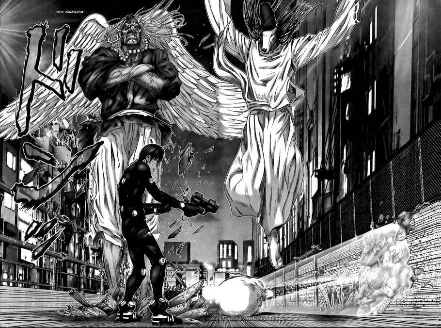 Gantz: Chapter 258: Cái đầu lăn lộp độp