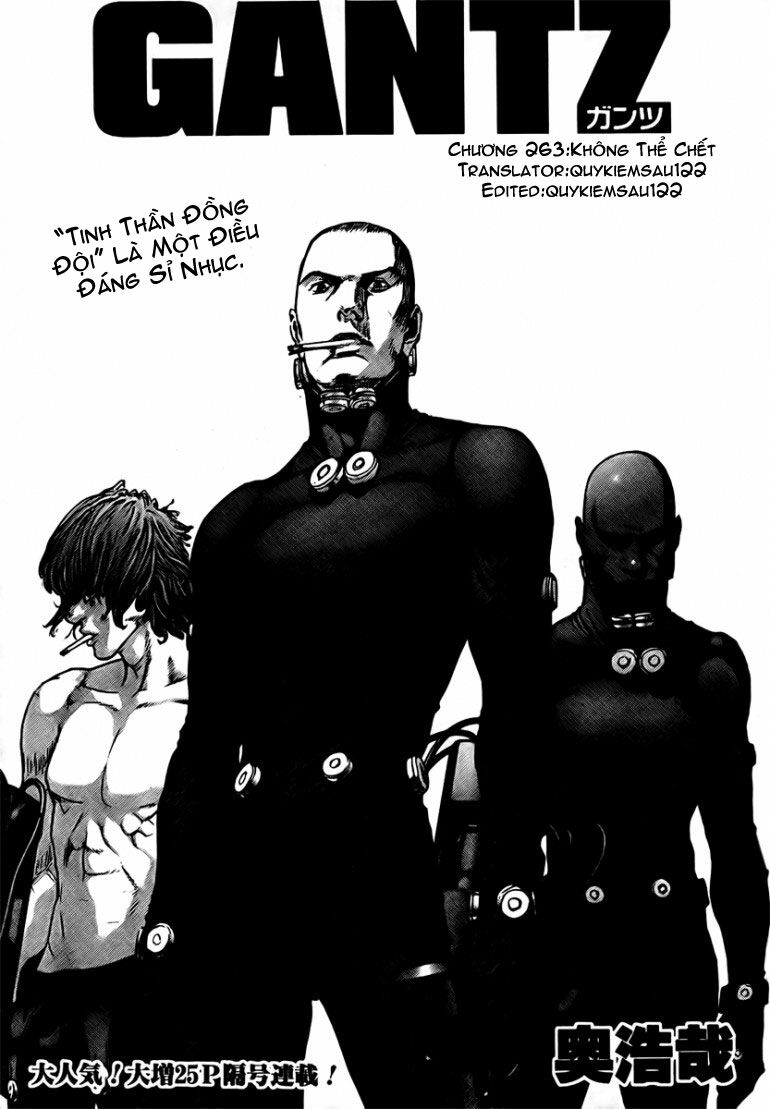 Gantz: Chapter 263: Impossible Death