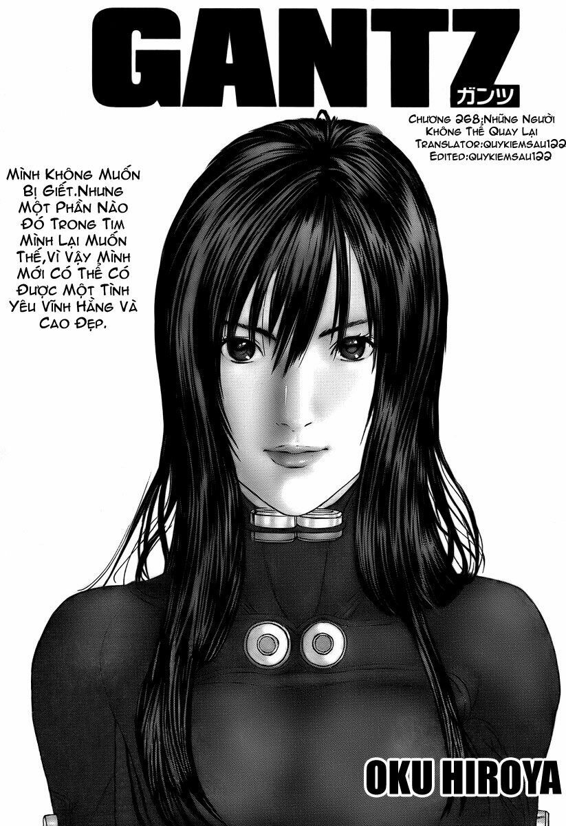 Gantz: Chapter 268: Những người không thể quay lại