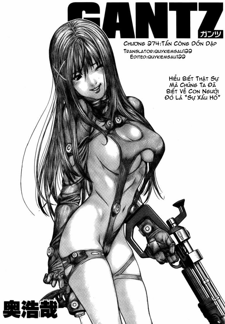 Gantz: Chapter 274: Tấn công dồn dập