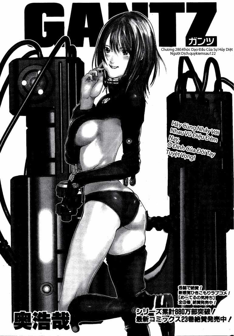 Gantz: Chapter 280: Khúc dạo đầu của sự hủy ...