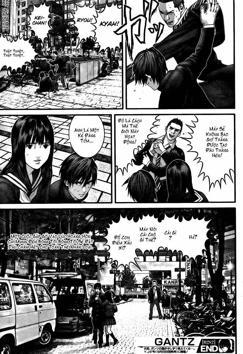 Gantz: Chapter 282: Ngực đấm vỡ ngực-Cú đấm