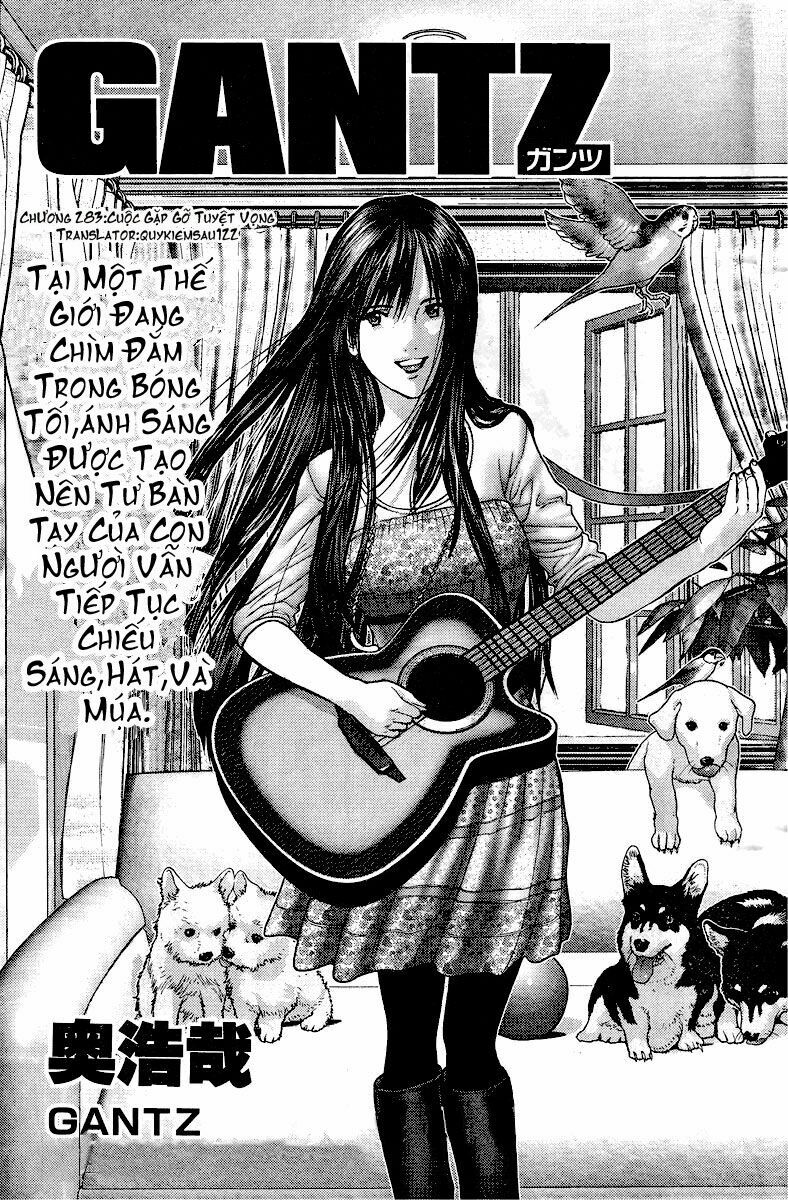 Gantz: Chapter 283: Cuộc gặp gỡ tuyệt vọng