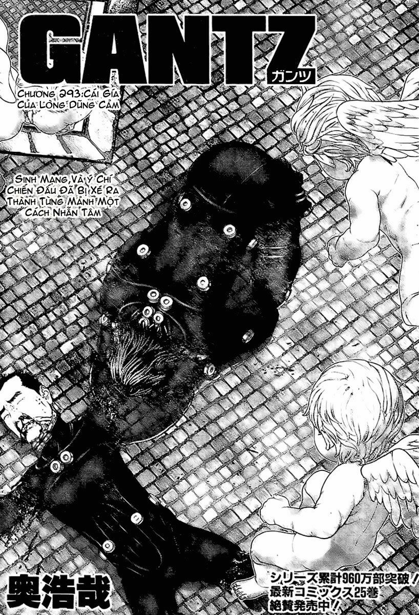 Gantz: Chapter 293: Cái giá của lòng dũng cảm