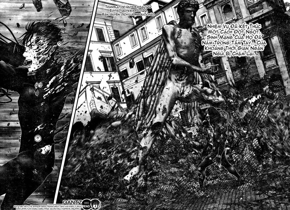Gantz: Chapter 294: Ngừng hoạt động