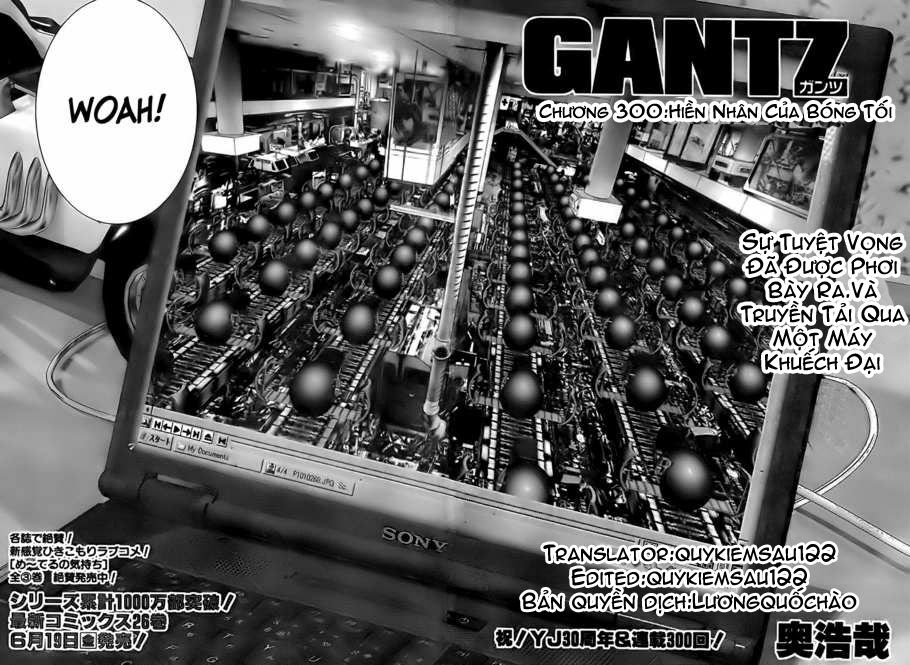 Gantz: Chapter 300: Hiền nhân của bóng tối
