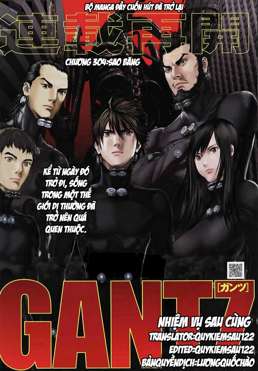 Gantz: Chapter 304: Sao băng