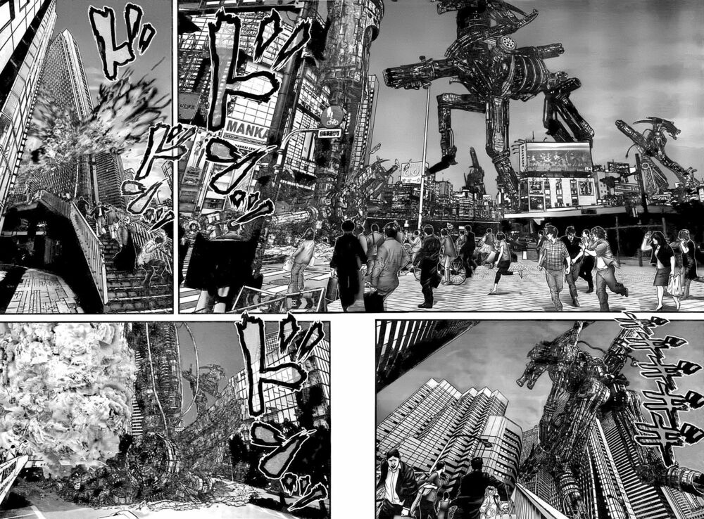 Gantz: Chapter 305: Lời đầu hàng bị từ chối
