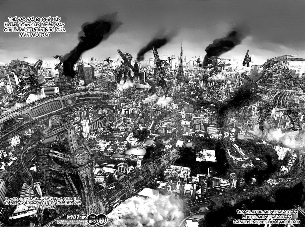 Gantz: Chapter 305: Lời đầu hàng bị từ chối