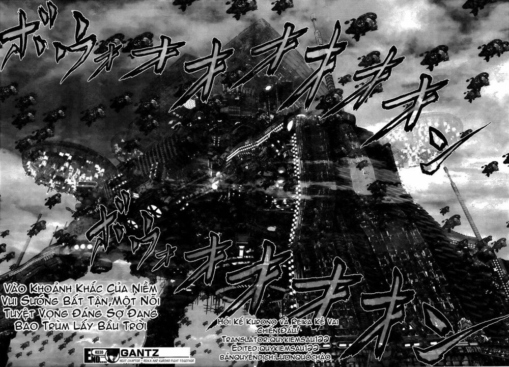 Gantz: Chapter 310: Những người được cứu,những ...