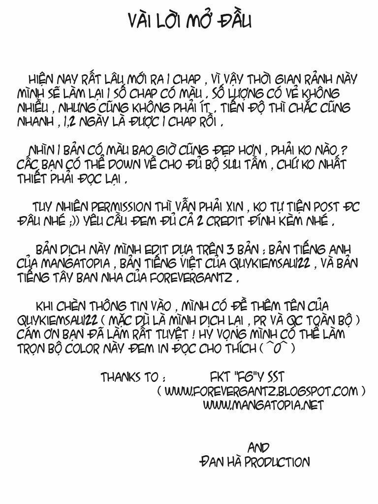 Gantz: Chapter 314: Nỗi lo âu