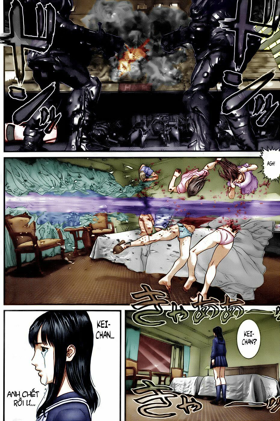 Gantz: Chapter 314: Nỗi lo âu