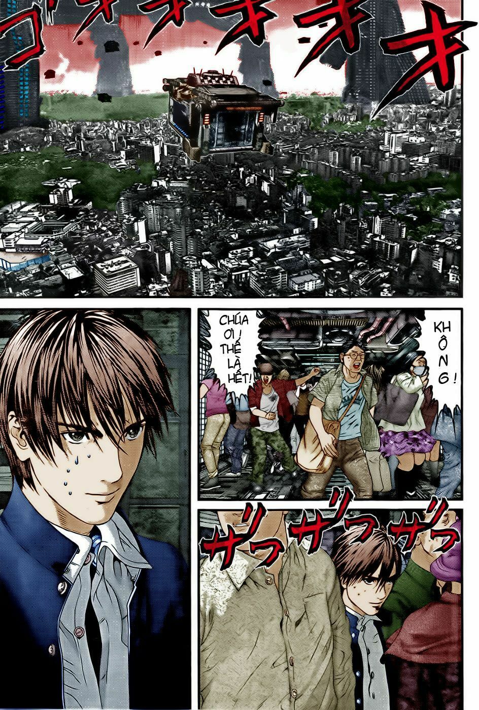 Gantz: Chapter 320: Tín hiệu của cái chết