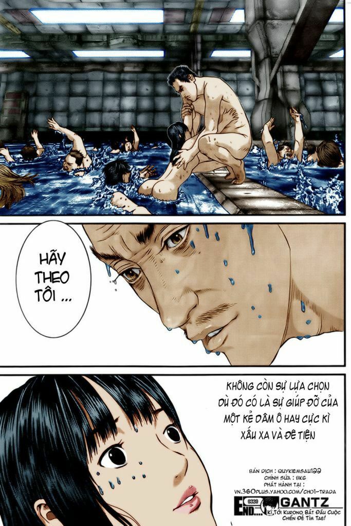 Gantz: Chapter 320: Tín hiệu của cái chết