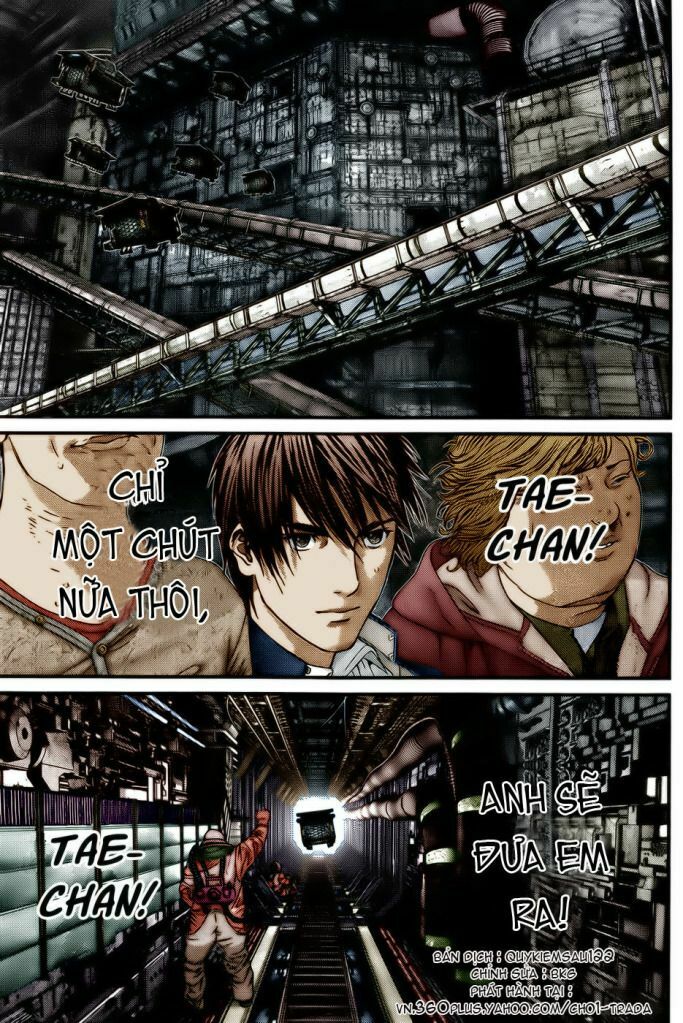 Gantz: Chapter 320: Tín hiệu của cái chết