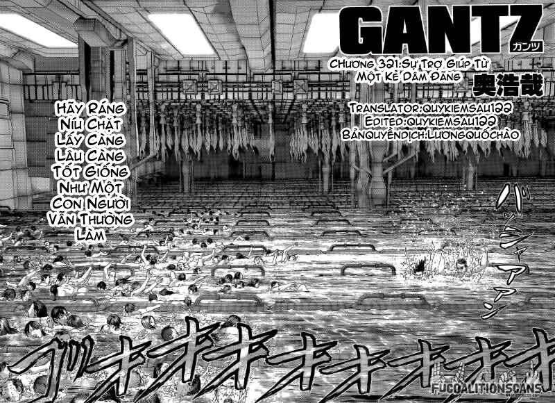Gantz: Chapter 321: Sự trợ giúp từ một kẻ dâm ...