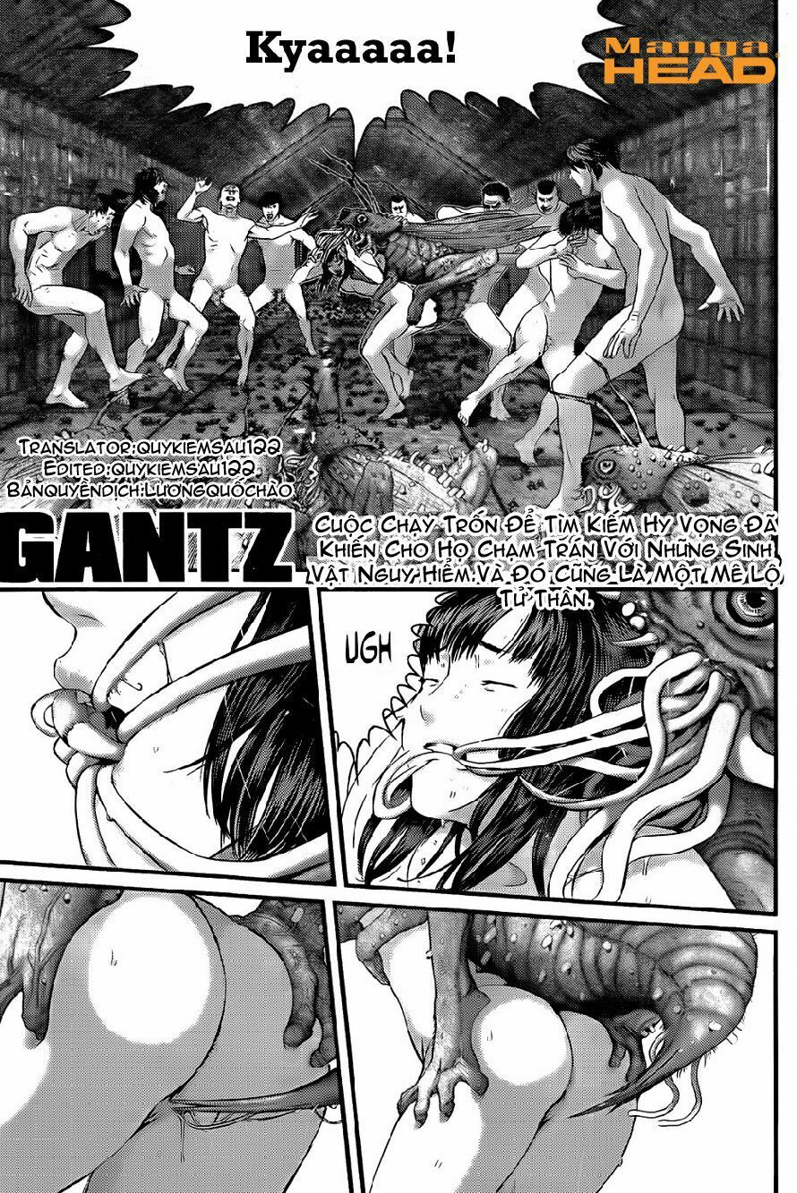 Gantz: Chapter 322: Liên hệ ở nơi đáng sợ