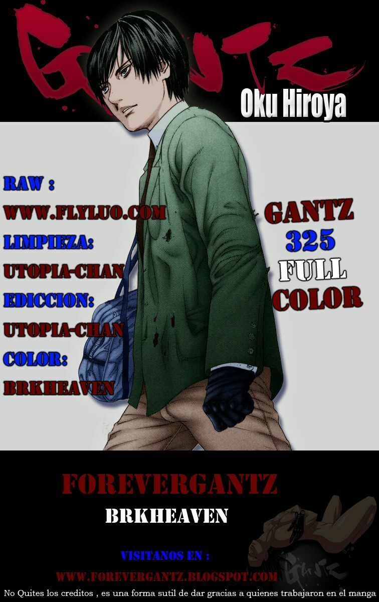 Gantz: Chapter 325