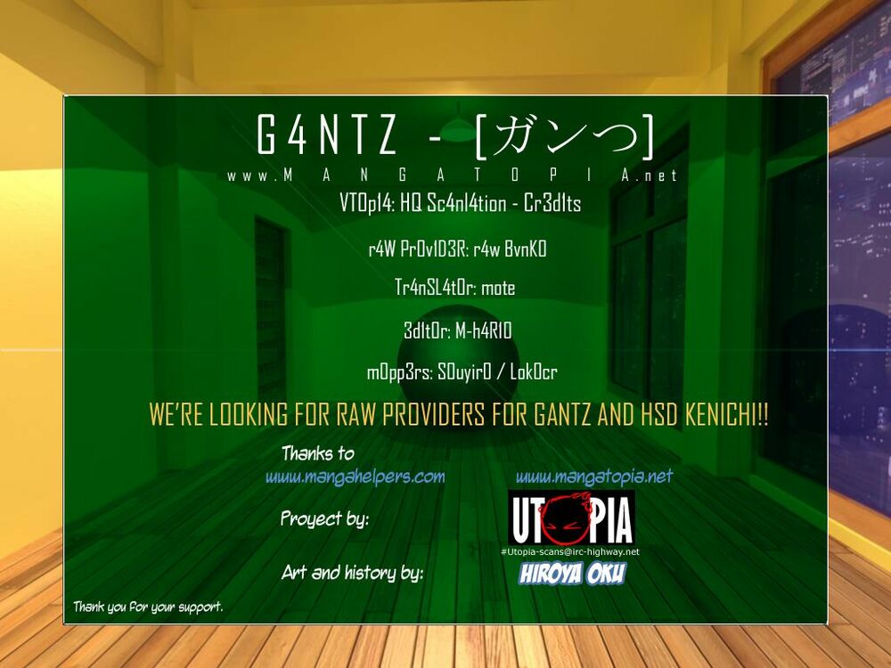 Gantz: Chapter 337
