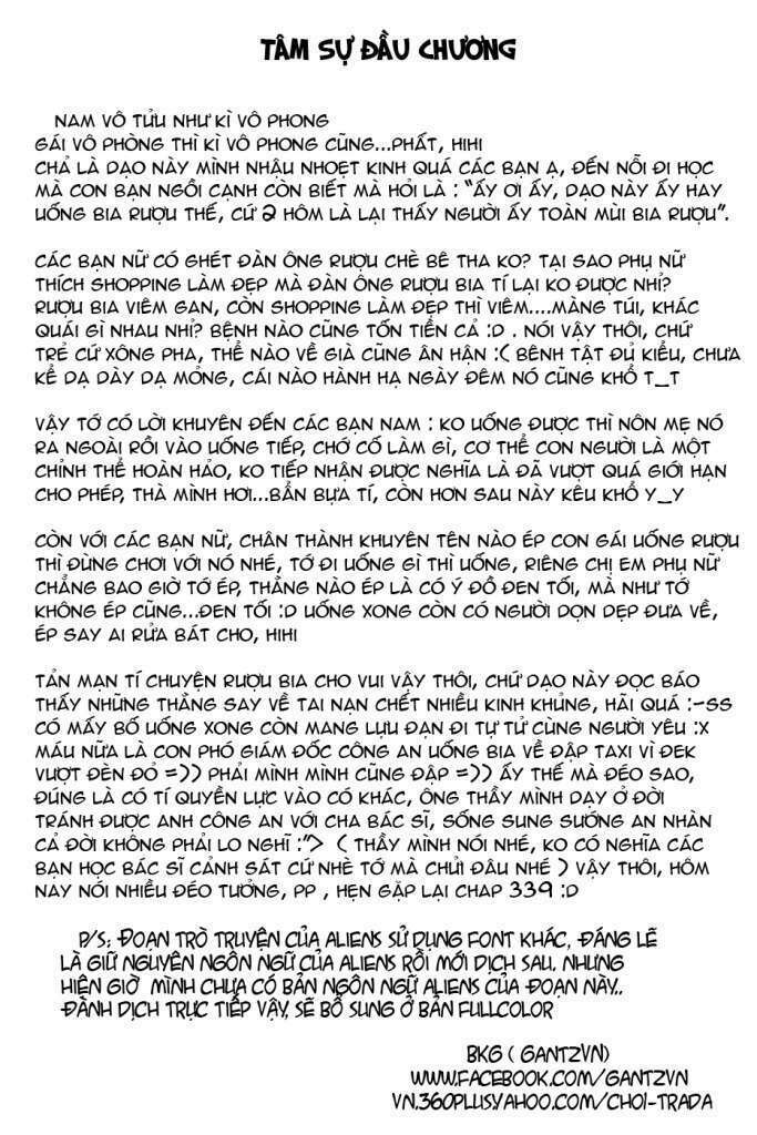 Gantz: Chapter 338