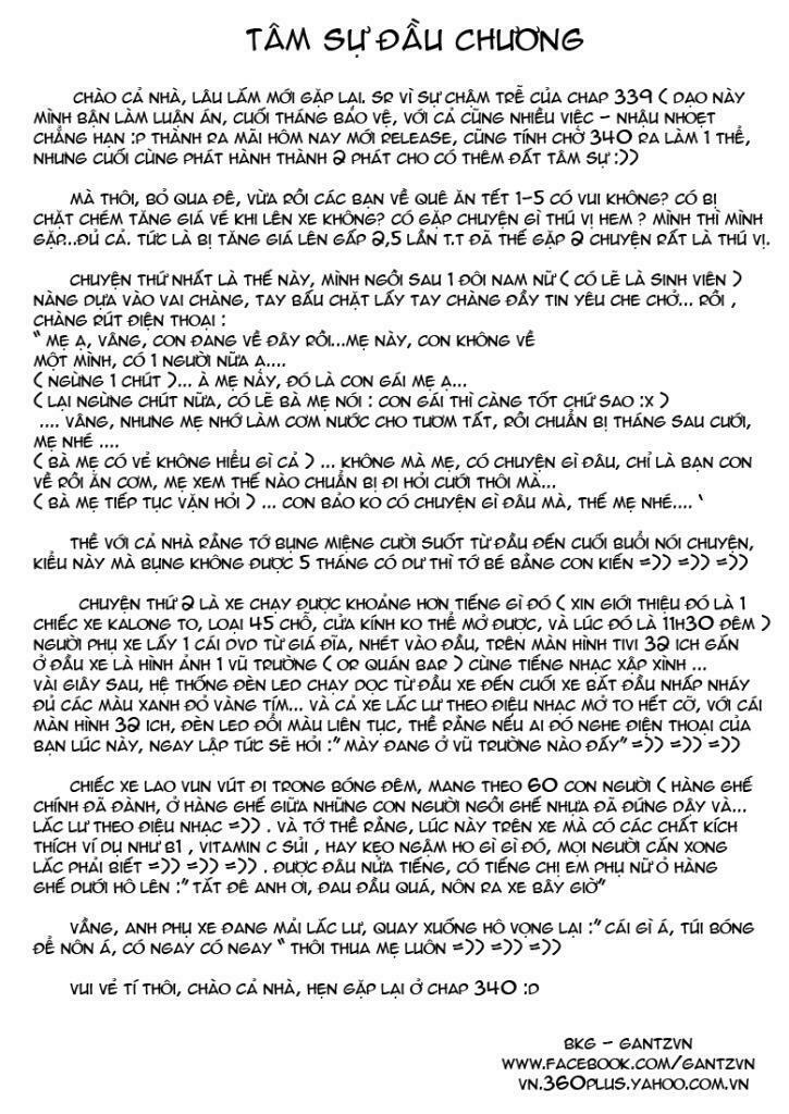 Gantz: Chapter 339