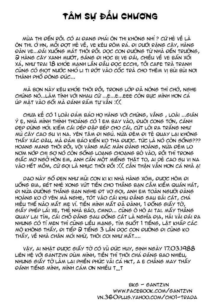 Gantz: Chapter 340