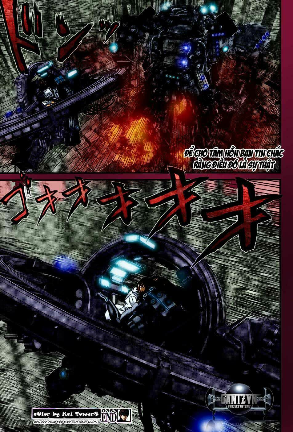 Gantz: Chapter 363