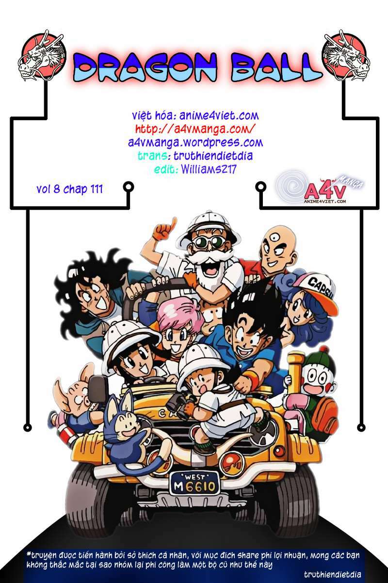 Dragon Ball - Bảy Viên Ngọc Rồng: Chapter 111