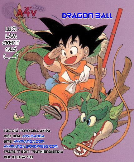 Dragon Ball - Bảy Viên Ngọc Rồng: Chapter 143