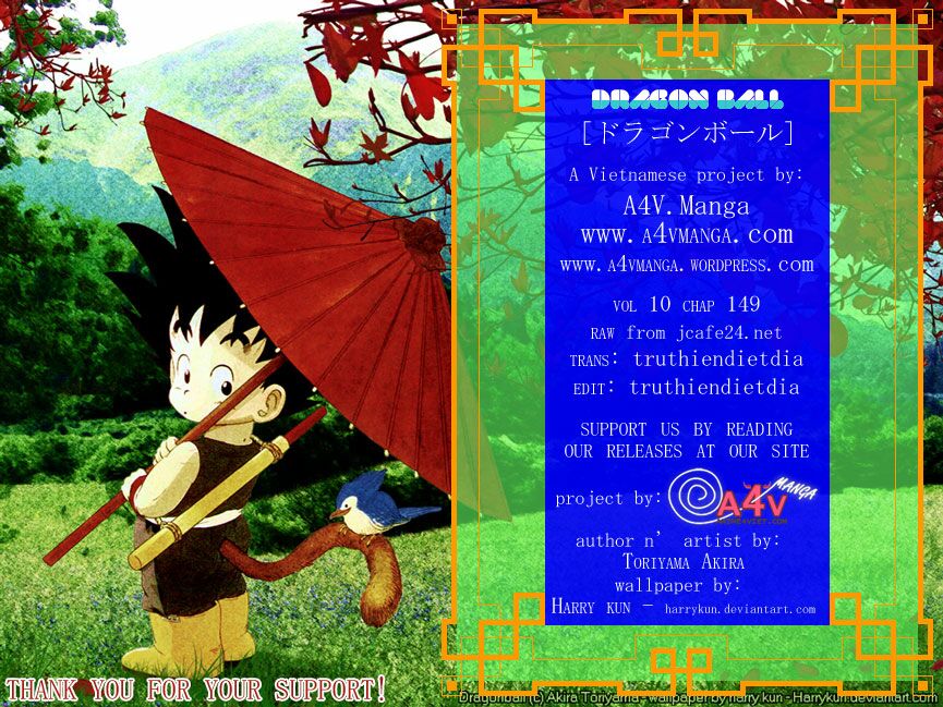 Dragon Ball - Bảy Viên Ngọc Rồng: Chapter 149