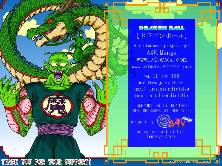 Dragon Ball - Bảy Viên Ngọc Rồng: Chapter 156