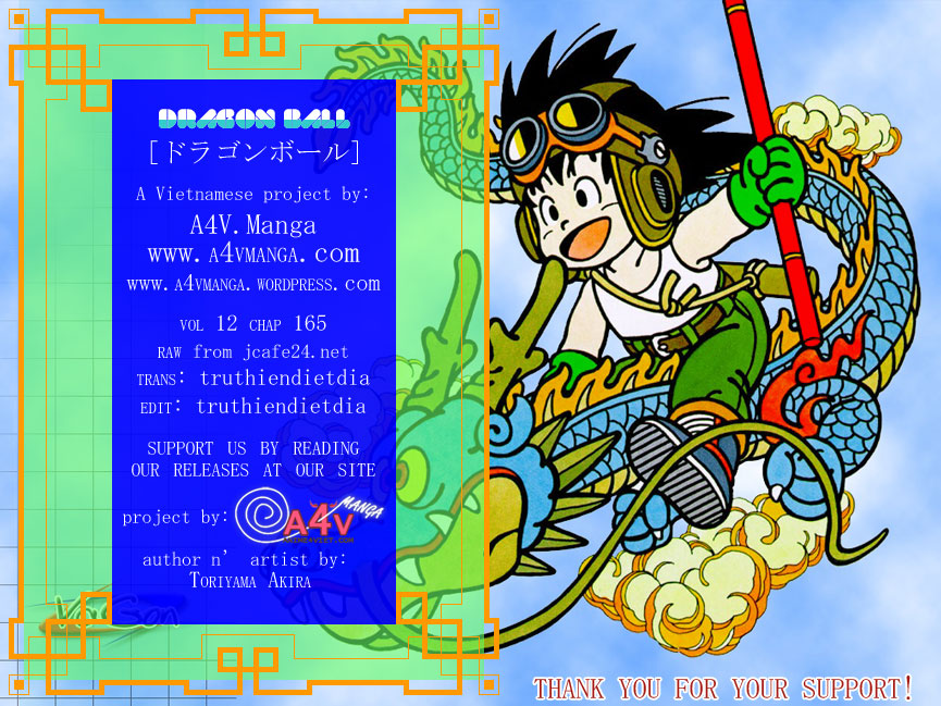 Dragon Ball - Bảy Viên Ngọc Rồng: Chapter 165